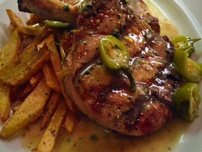 pork chop calabrese